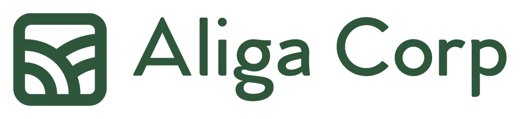 AligaCorp logo – food supplier Latin America
