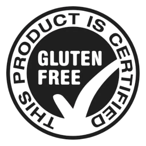 Certified Gluten Free Label from Food Supplier